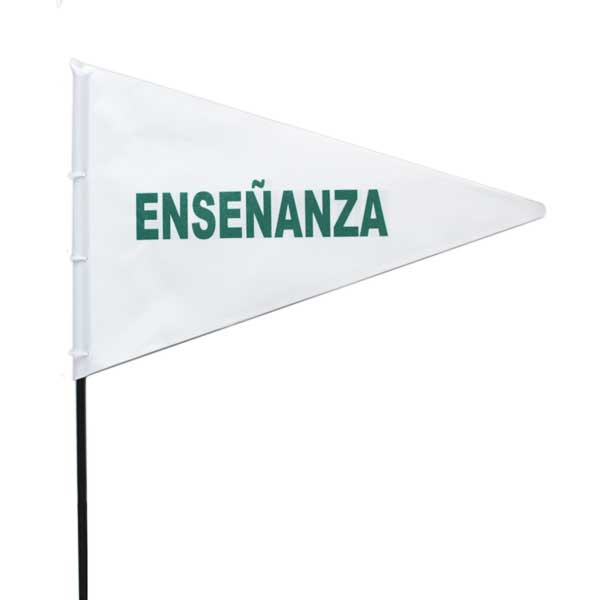 banderin de enseñanza para moto y bici | centros de enseñanza CDA