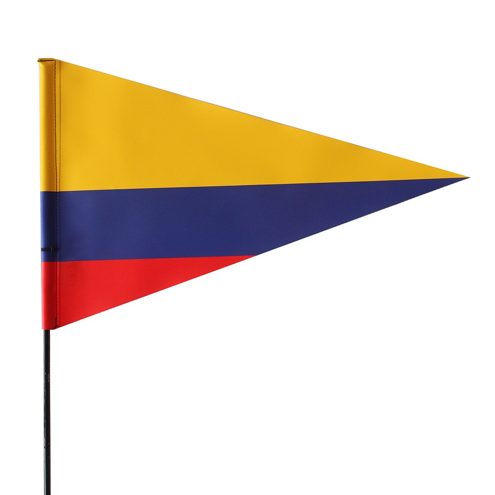 banderin de colombia para carros de logistica picking | motocicletas | | bicicletas | cuatrimotos y maquinaria pesada