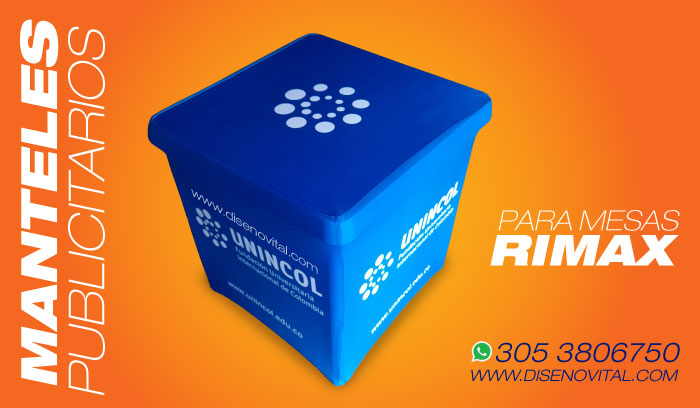 manteles spandex personalizados elasticos en licra para mesas publicitarias en eventos corporativos