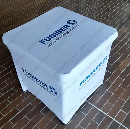 mesas publicitarias para eventos ferias y muestras comerciales