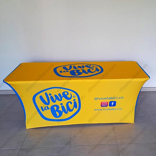 conbertores para mesas publicitarias en eventos deportivos