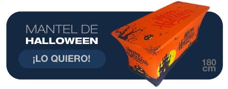 manteles spandex de halloween para eventos y celebraciones familiares y empresariales