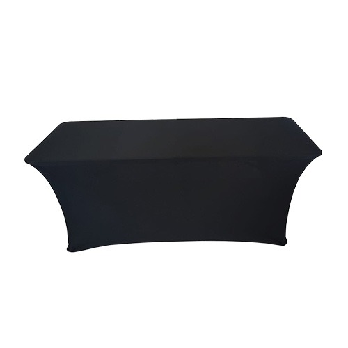 mantel negro spandex para eventos empresariales y celebraciones especiales